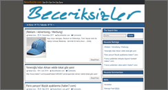 Desktop Screenshot of beceriksizler.com