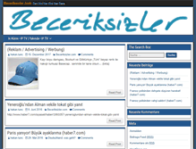 Tablet Screenshot of beceriksizler.com